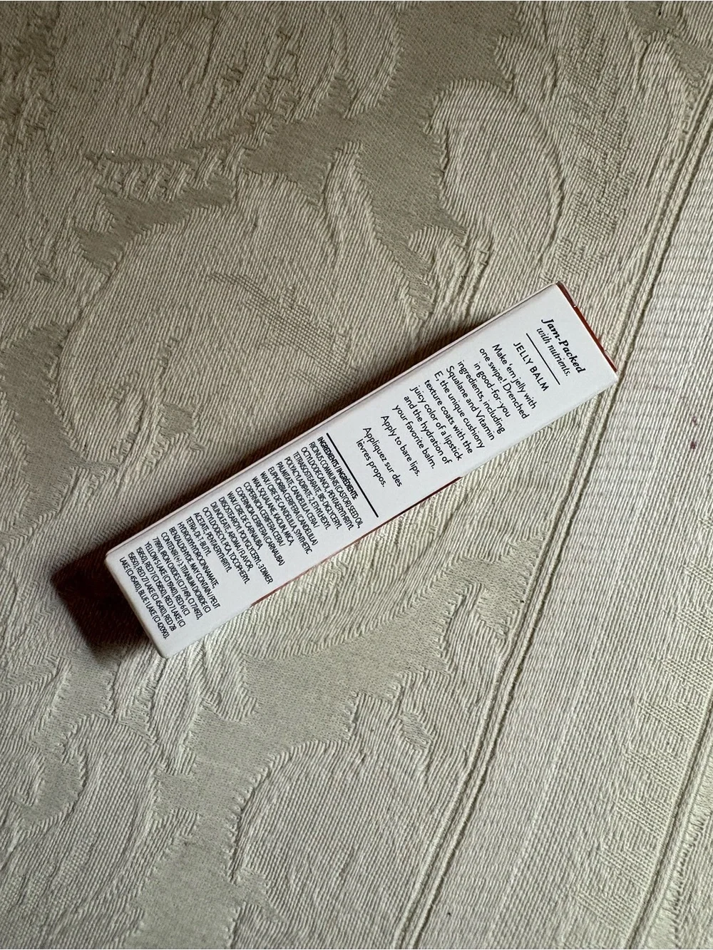 Laura Geller Jelly Balm Lipgloss Lipstick in Terracotta Go BNIB